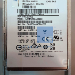 Alternative view of 00AR412 - IBM 800GB 2.5 Inch Flash SSD Drive