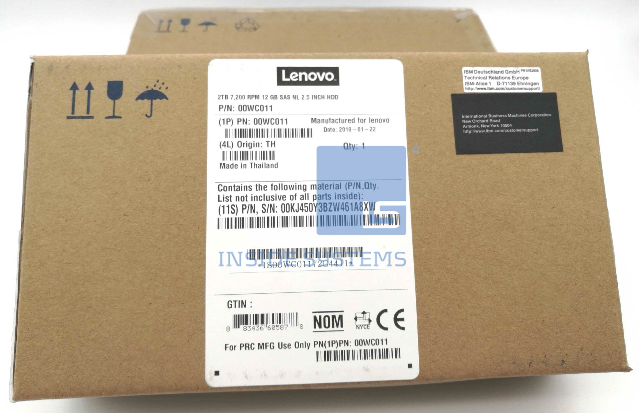 00WC011-01 - 2TB 7.2K 2.5 Inch NL HDD - Image 2