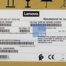 Alternative view of 00YK000-01 - 2TB 7.2K 12Gbps NL SAS 3.5" G2HS HDD