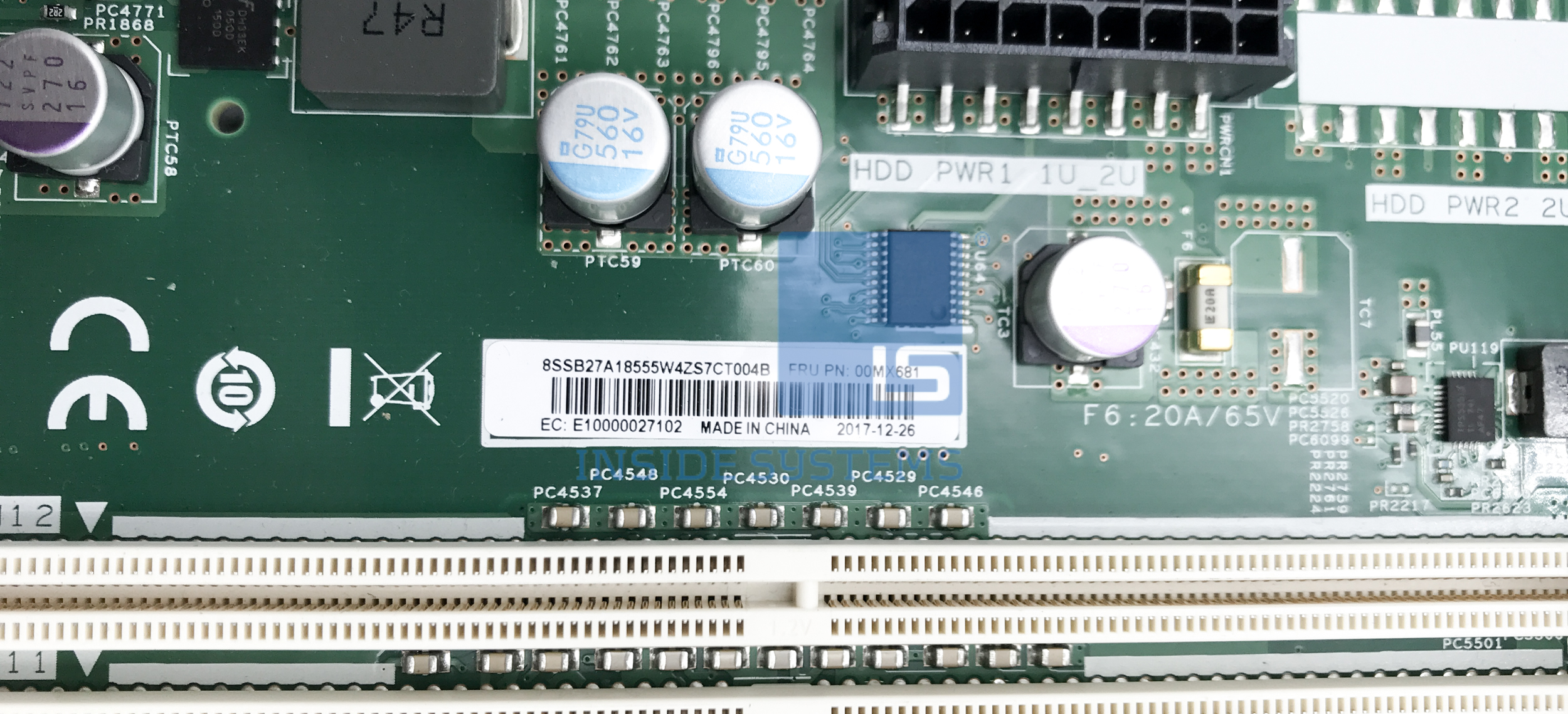 01PE840-03 - SR530 Systemboard 6 01PE840-03 - SR530 Systemboard - Image 4