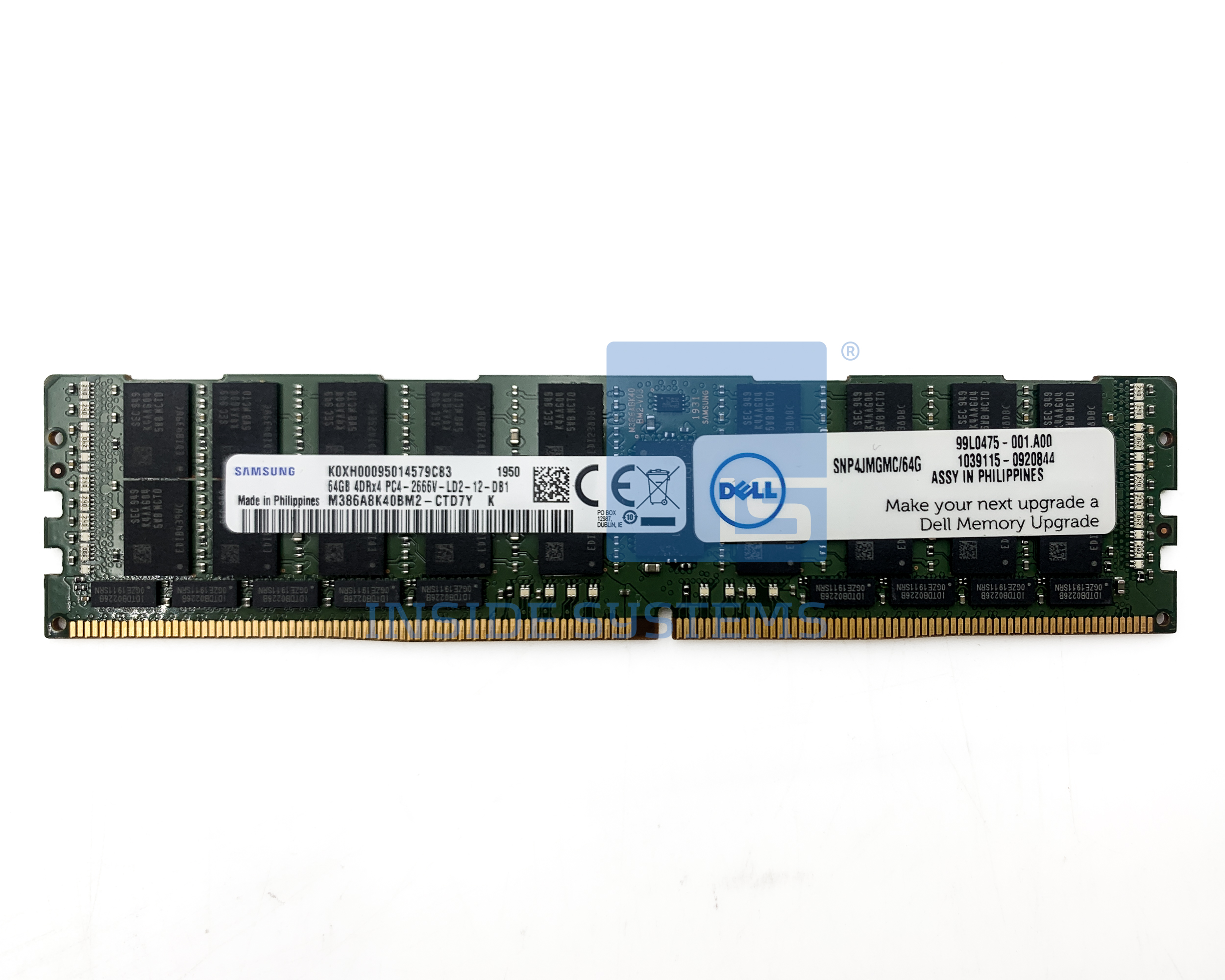 04JMGM-02 - DELL 64GB 4Rx4 2666MHz DDR4 LRDIMM