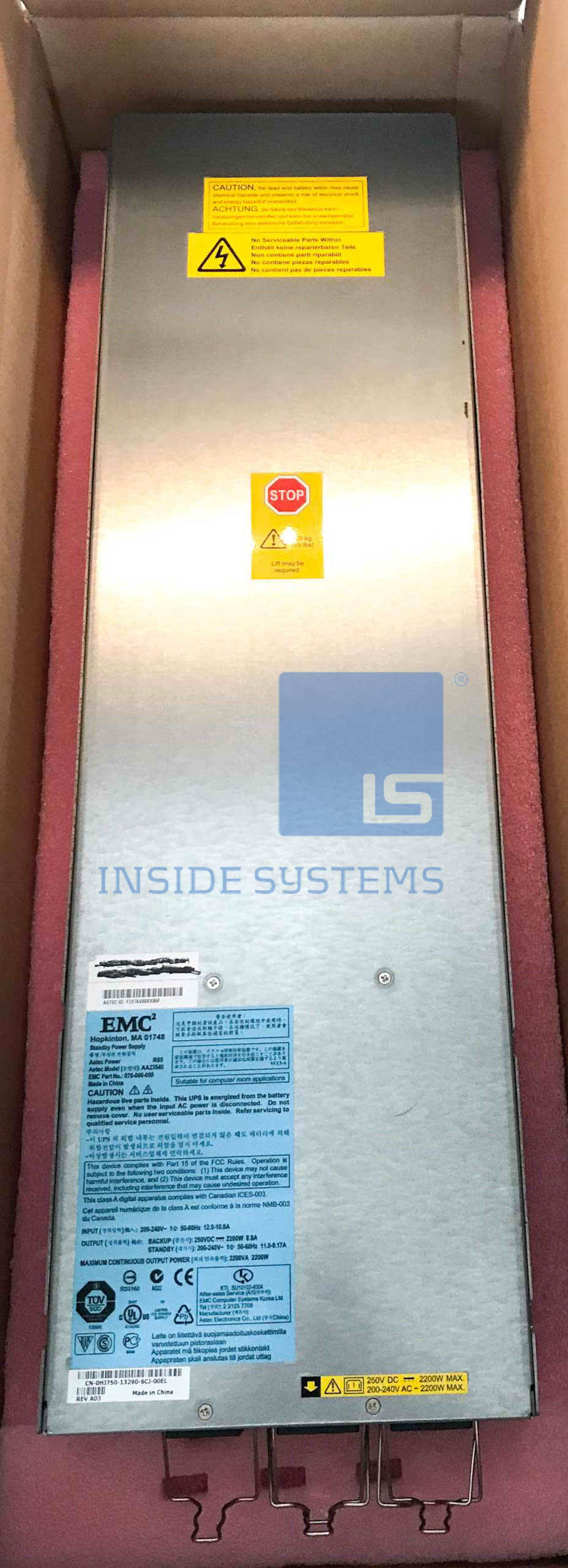 078-000-050 - 2.2KW SPS (STANDBY POWER SUPPLY), ACBEL 4 078-000-050 - 2.2KW SPS (STANDBY POWER SUPPLY), ACBEL - Image 3