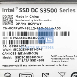0CFPWY - DELL 480GB 6G MLC SATA 2.5" SSD - Image 3