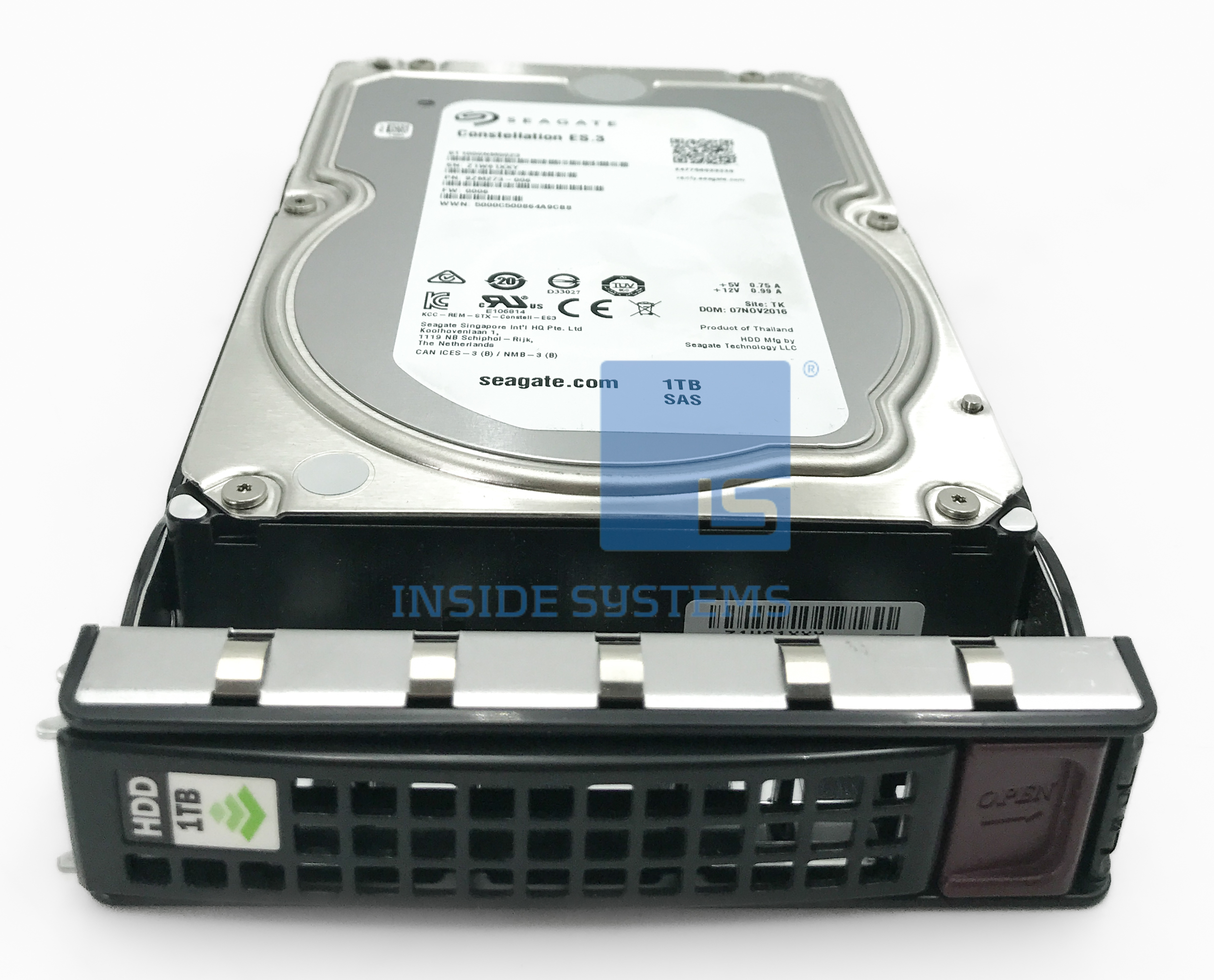 SP-HDD-1TB – HPE Nimble 1TB 6G 7.2K SAS 3.5″ HDD – Inside Systems A/S