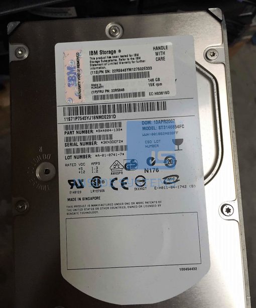 22R5948 - 146GB 2GB 15KRPM FC DDM 3.5"