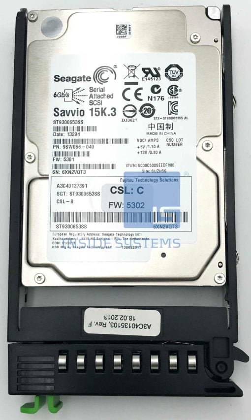 38019626 - 300GB 15K 6G SAS 2.5" EP HDD