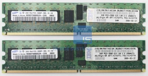 41Y2771 - 4GB (2*2GB) PC2-5300 667MHz DIMM x3850M2