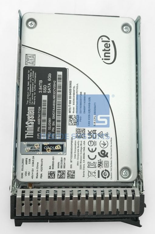 4XB7A17104 - 3.84TB 6Gbps 2.52 SATA SSD S4520