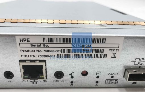 758368-001 - HPE MSA1040 10Gbe ISCSI 2-Port CTRL Unit