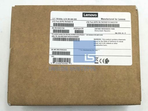 7N47A00119-01 - 1.6TB 12Gbps 2.5" SAS SSD PM1635a