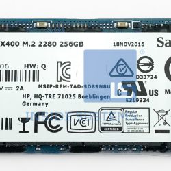 856448-001 - 256GB 6G X400 2280 SATA M.2 SSD