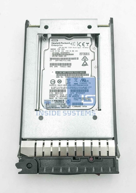 HPE HDD/300GB 15K SAS 3.5 - Acquista Su - Foto 8