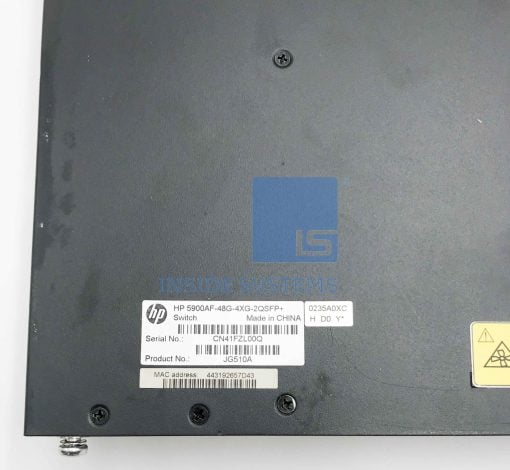 JG510A-04 - HPE FlexFabric 5900AF 48G 4XG 2QSFP+
