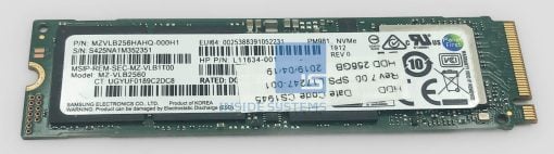 L11634-001 - HP 256GB PCIe NVME M.2 SSD