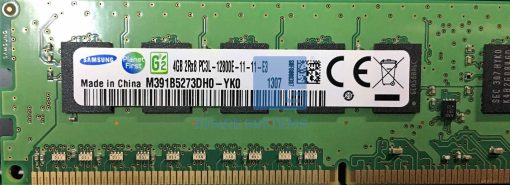 M391B5273DH0-YK0 - 4GB 2Rx8 PC3L-12800E DIMM