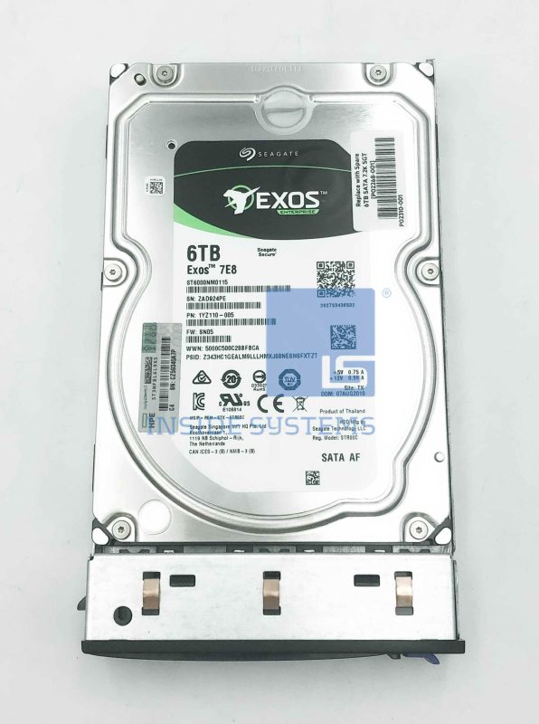 HPE 6TB 6G SAS 7.2K 3.5