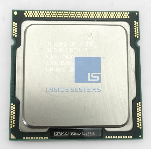 SLBJG - Intel Core I7-870 2.9GHz 4C 8MB 95W