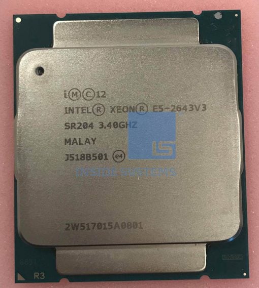 SR204 - Xeon E5-2643V3 6C 3.4GHz 20MB 135W CPU
