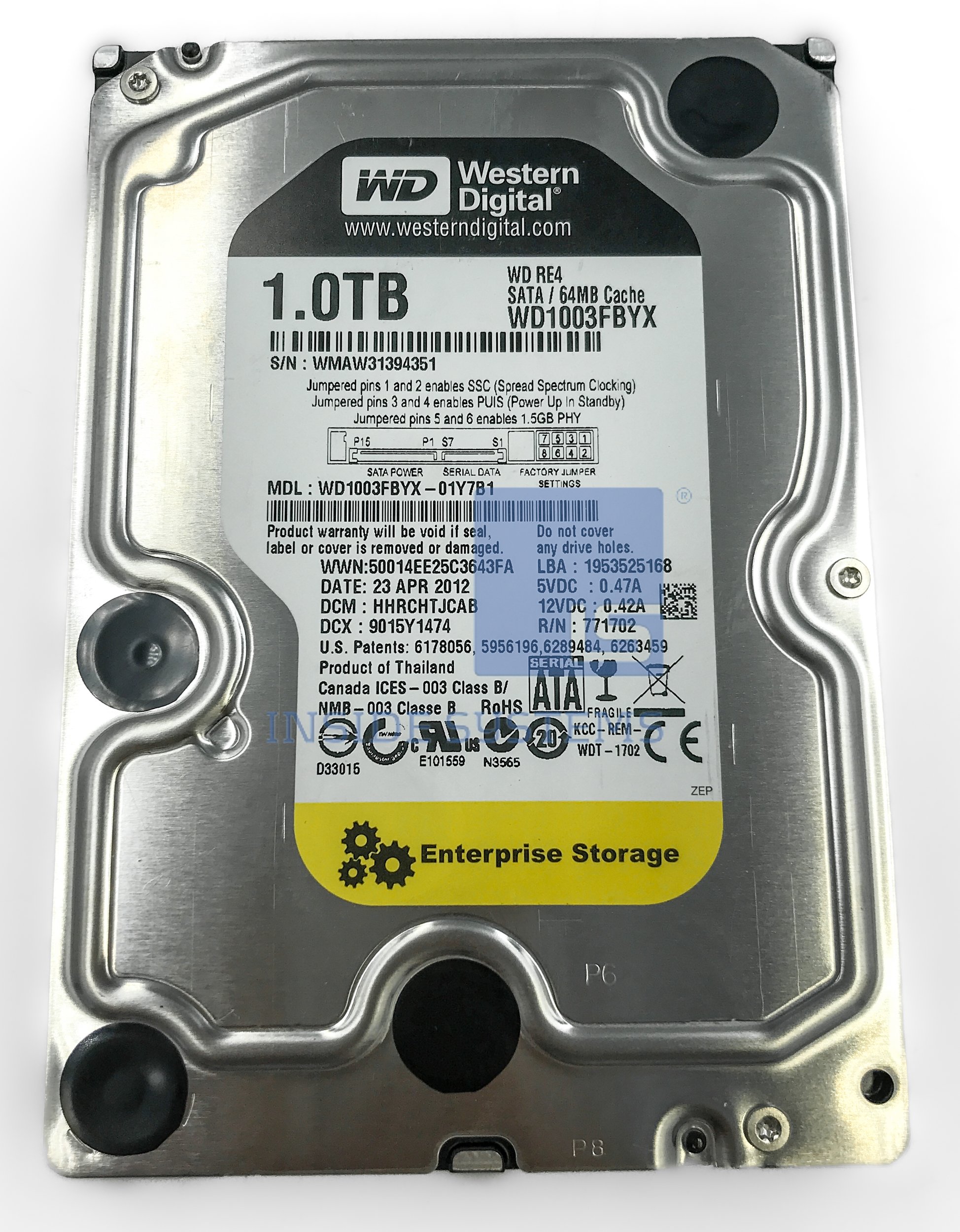 WD1003FBYX 01Y7B0 A