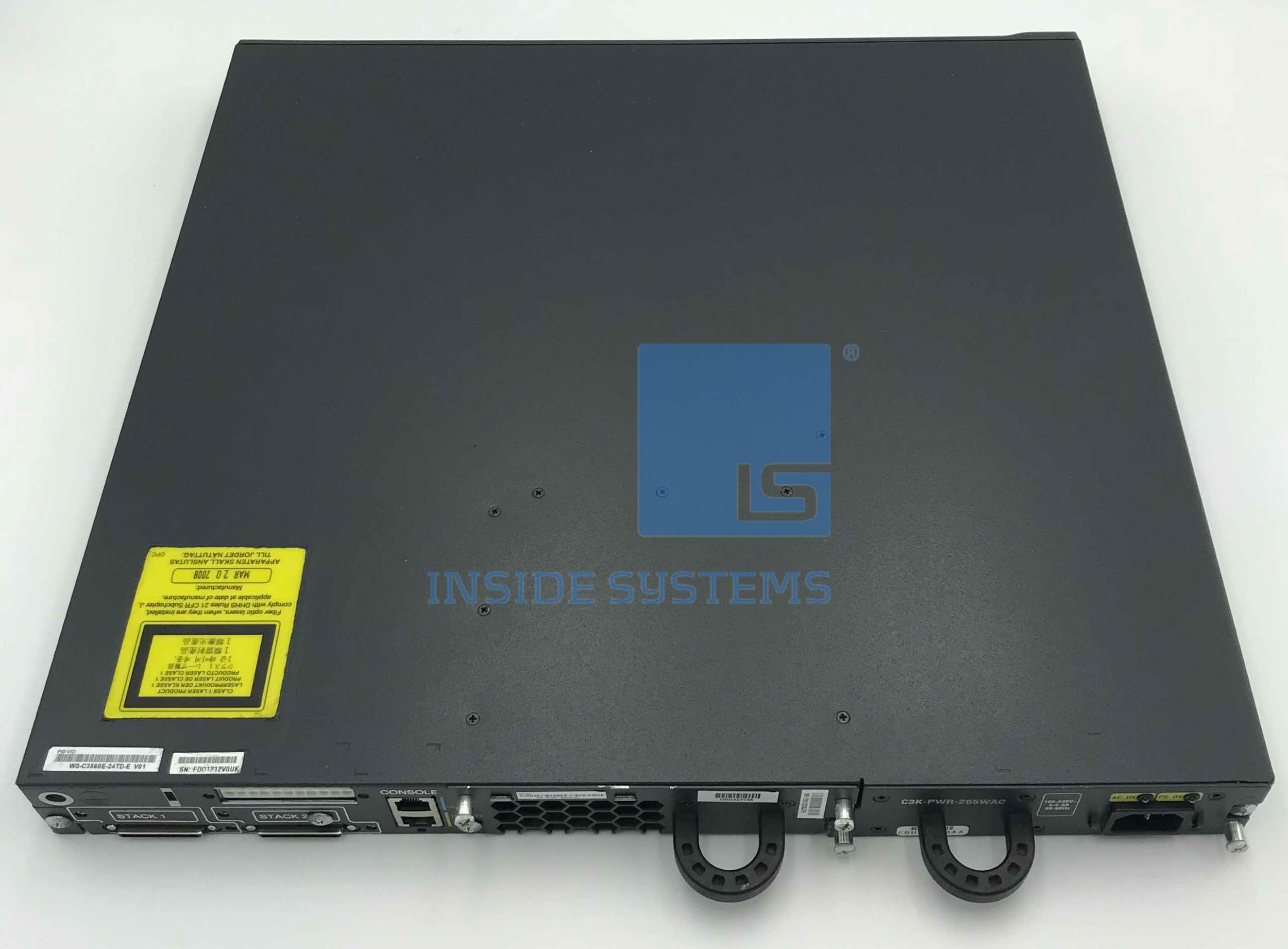 WS C3750E 24TD S A