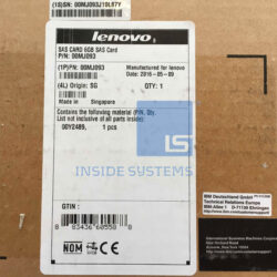 Alternative view of 00MJ093-01 - 6 Gb SAS 4 Port Host Interface Card