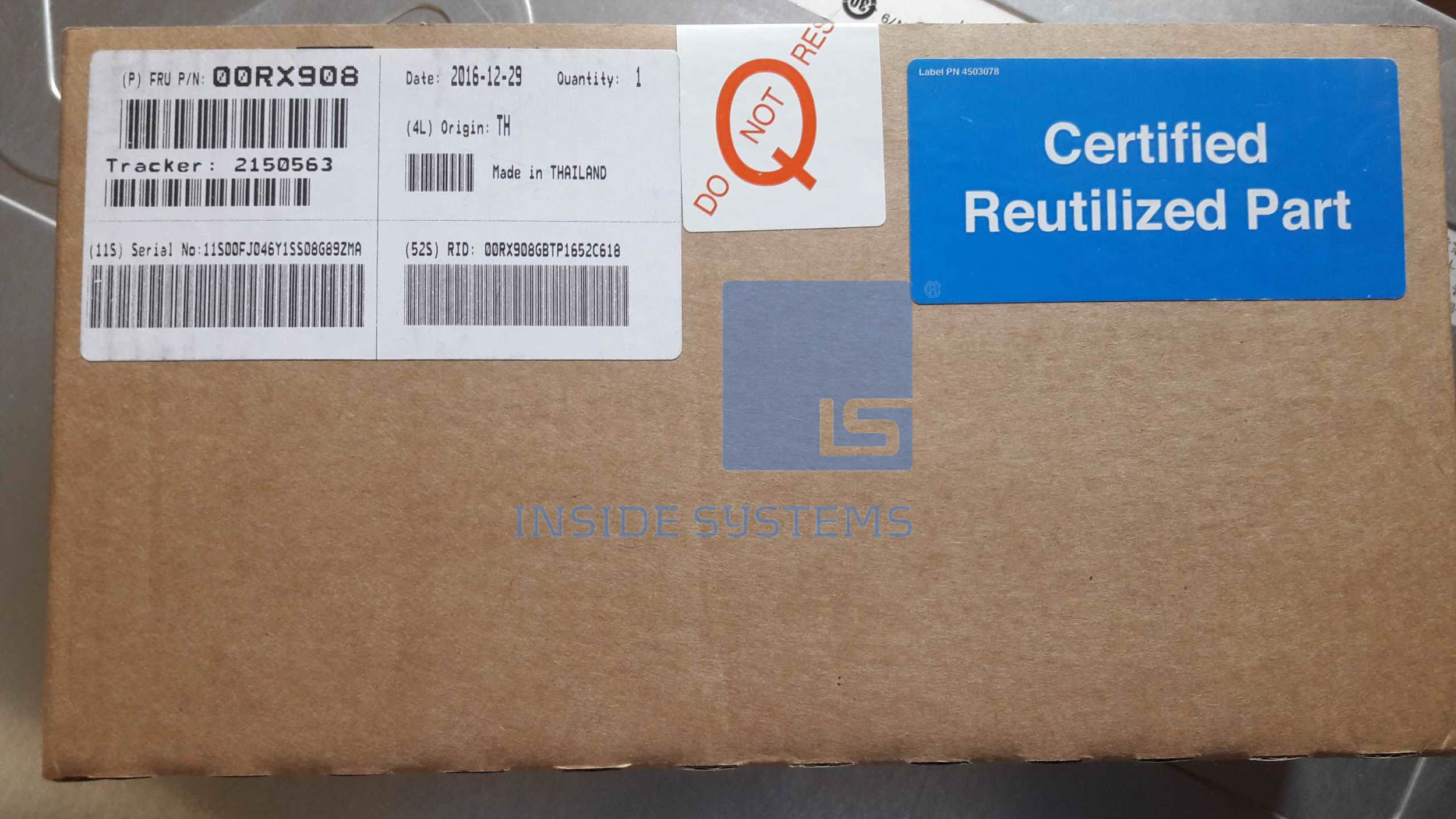 00RX908 01 A