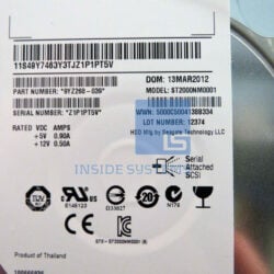 Alternative view of 00V7405 - 2TB 7.2KRPM SAS HDD
