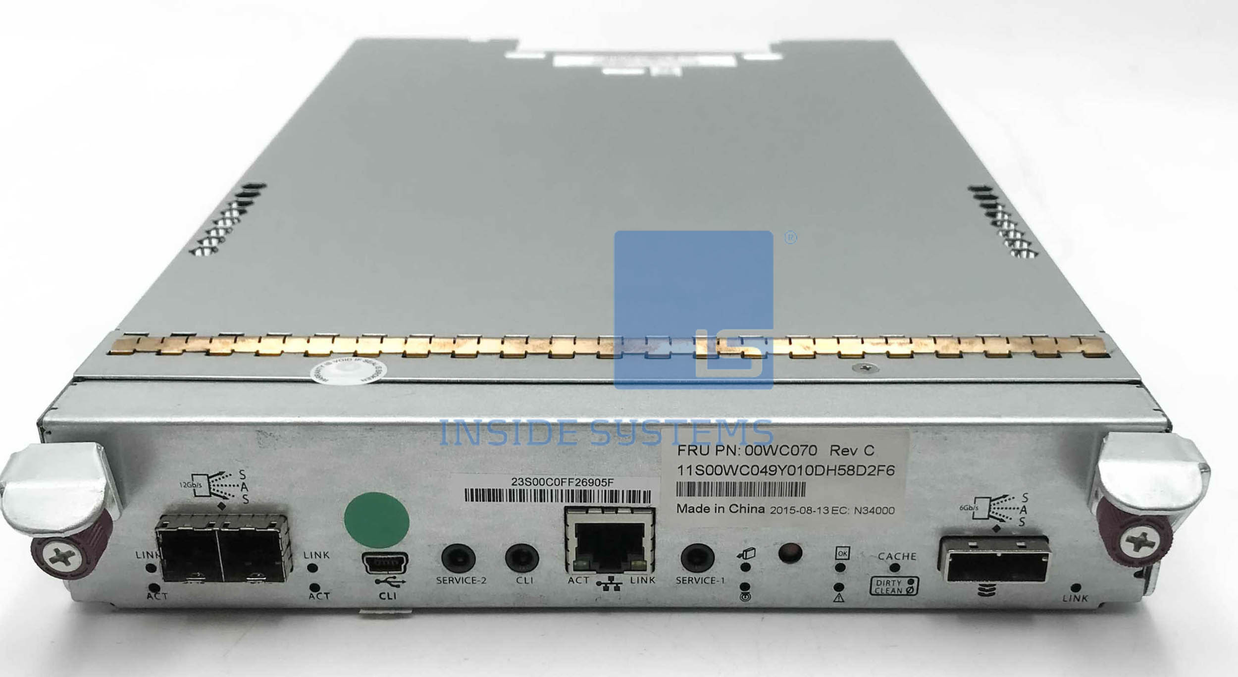 00WC082 - Lenovo Storage S2200 SAS Controller 2 00WC082 A