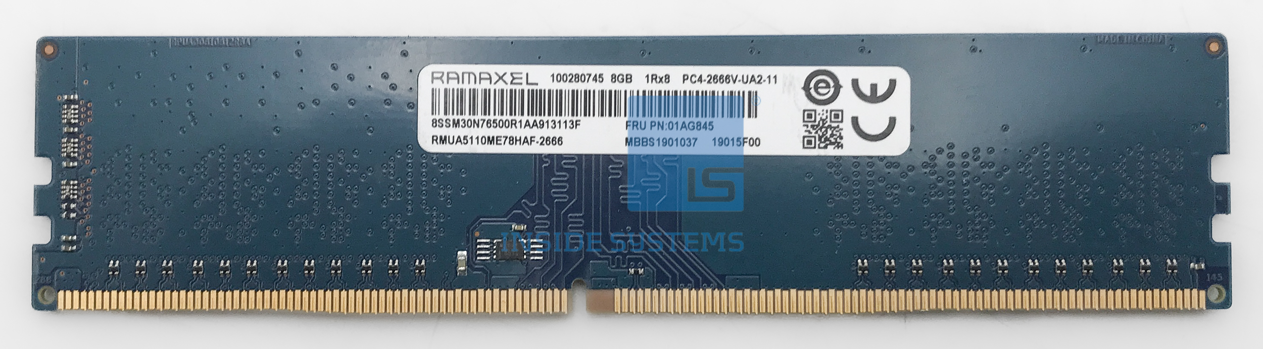 01AG857 - 8GB DDR4 2666MHz UDIMM 4 01AG857 A