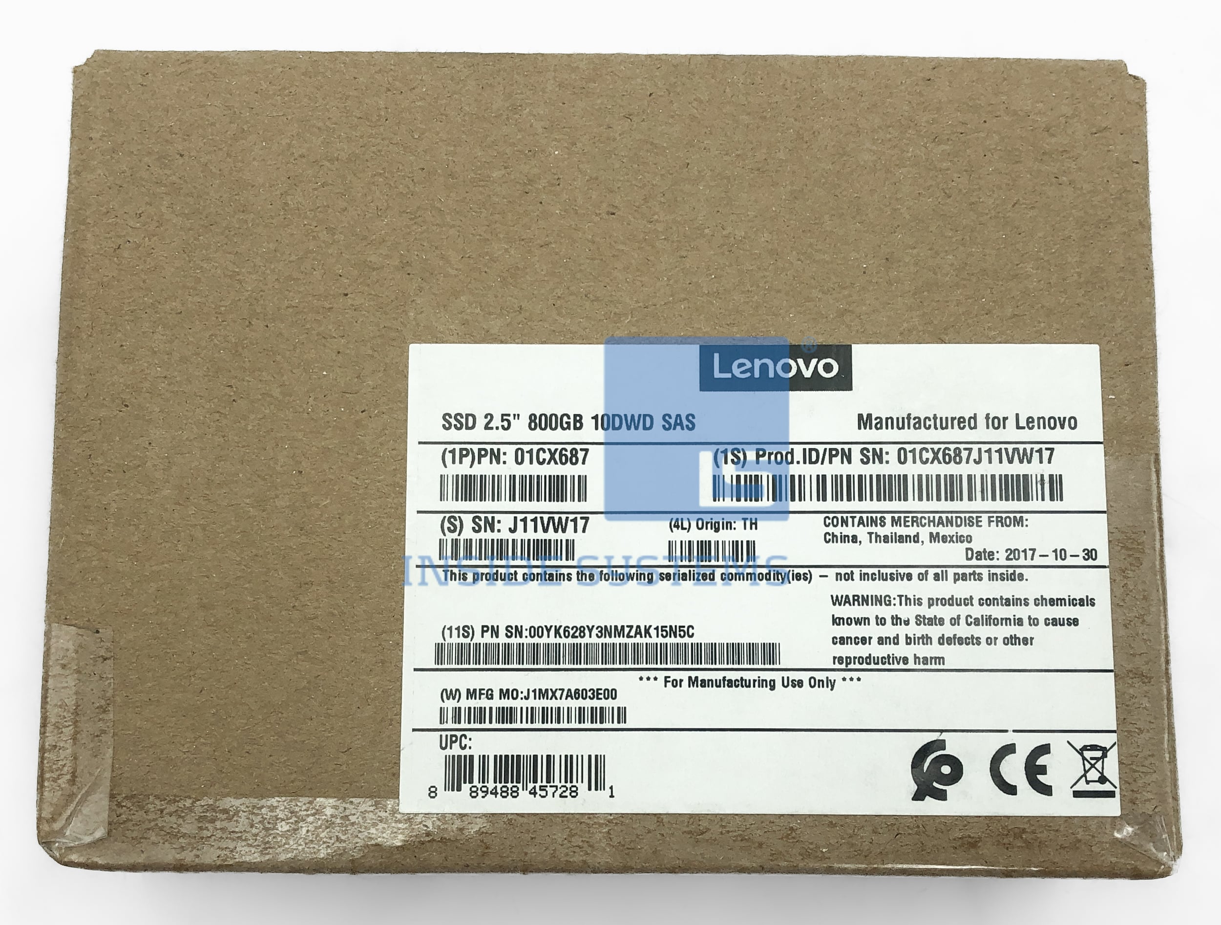 01CX687 01 A