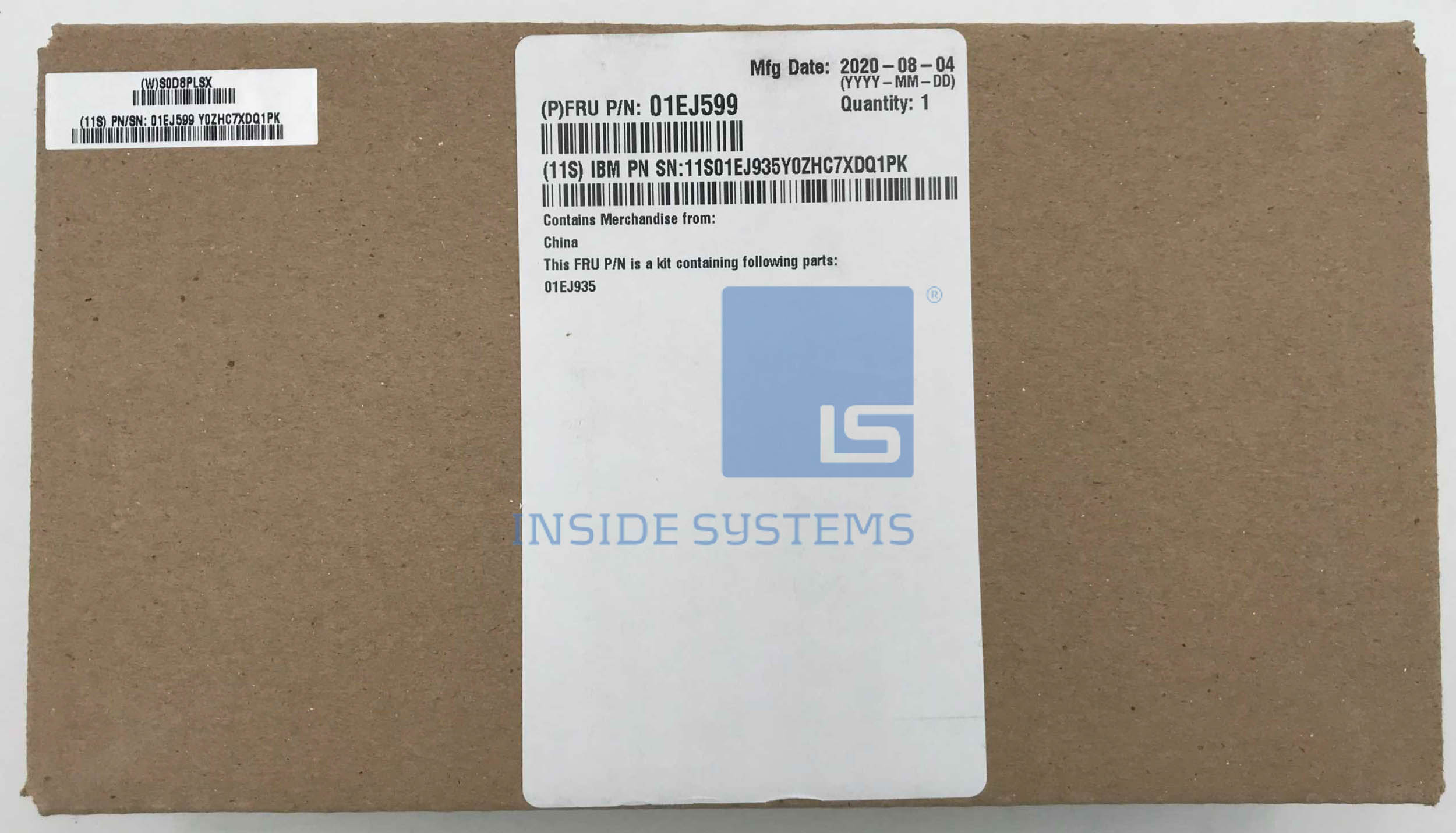 01EJ599 01 A