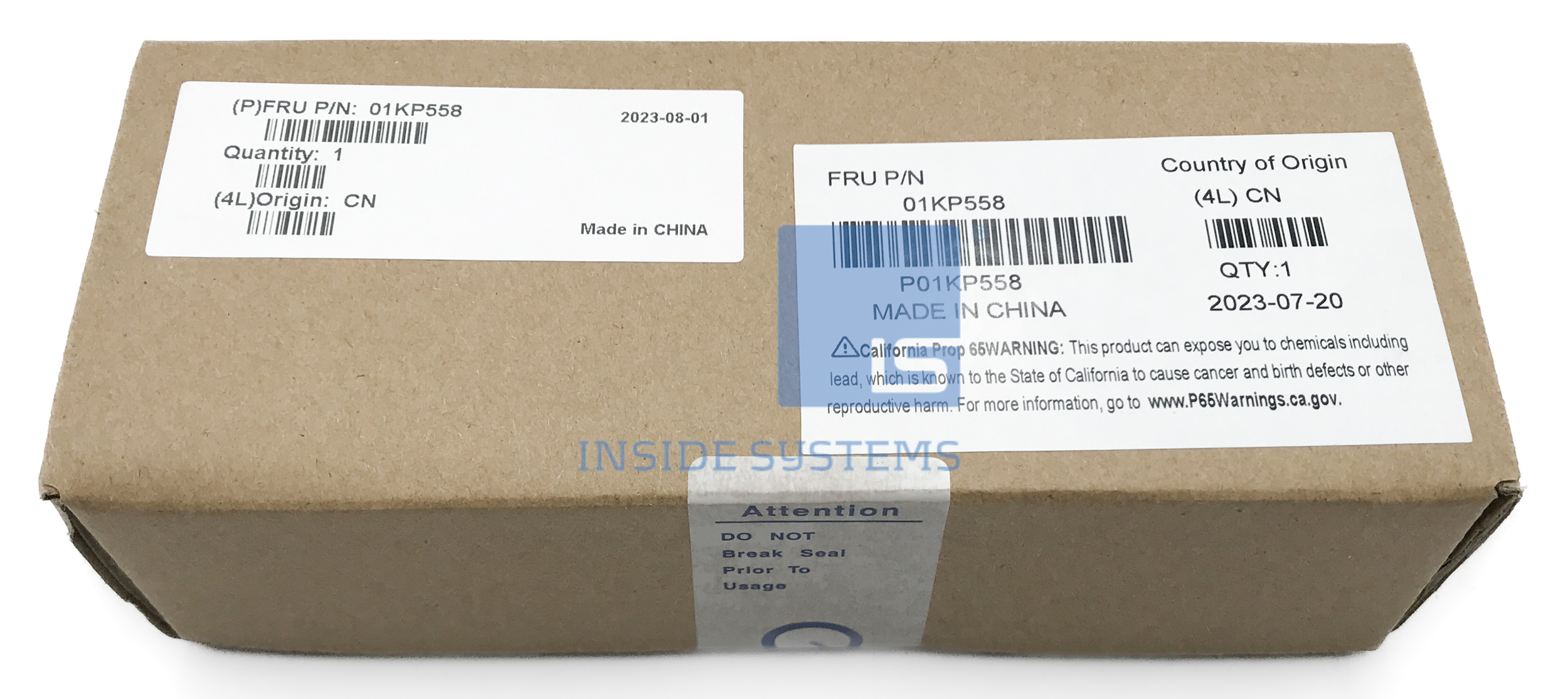 01KP558 01 A