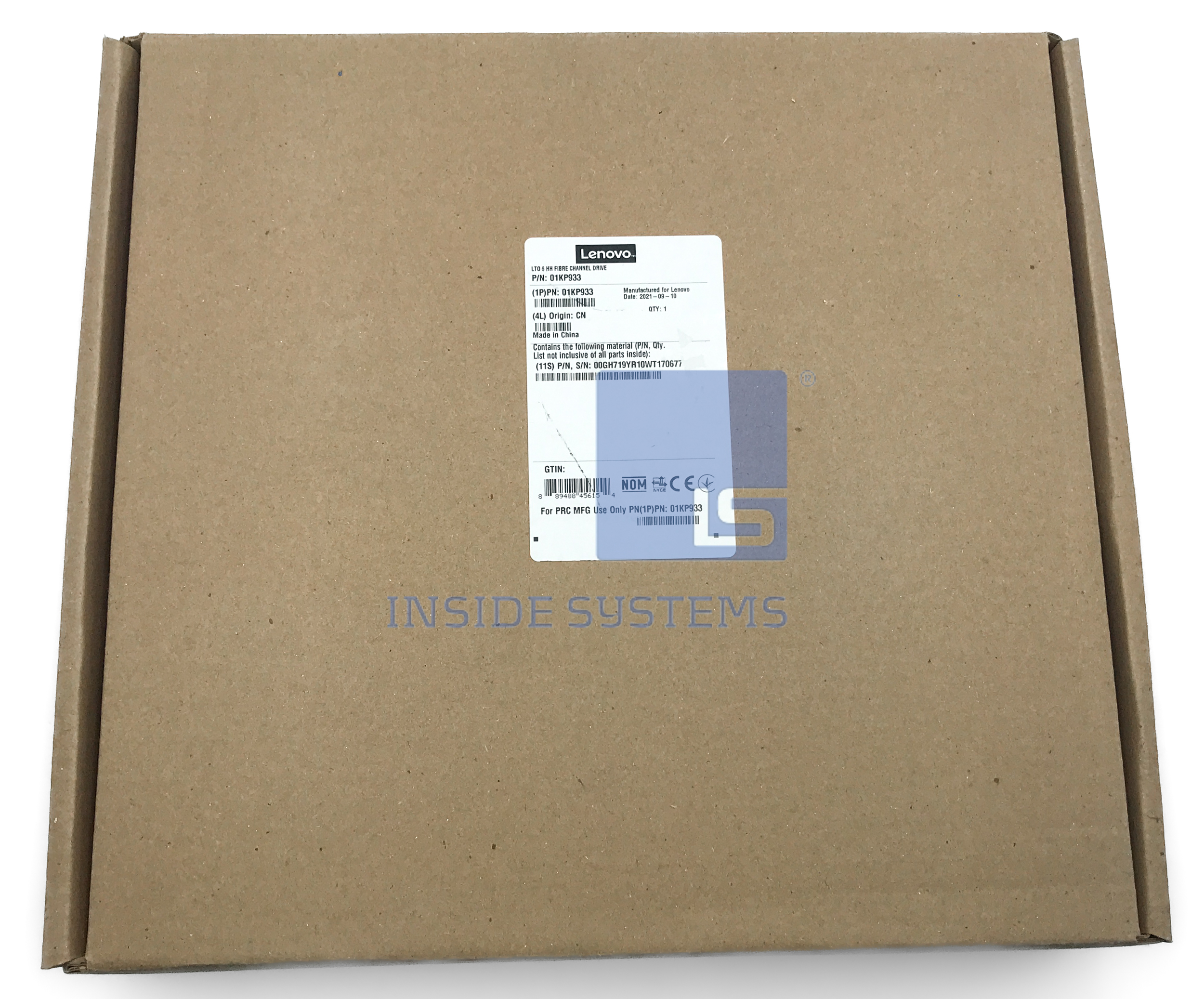 01KP933-01 - TS4300 LTO6 HH Fibre Channel Drive 5 01KP933 01 A