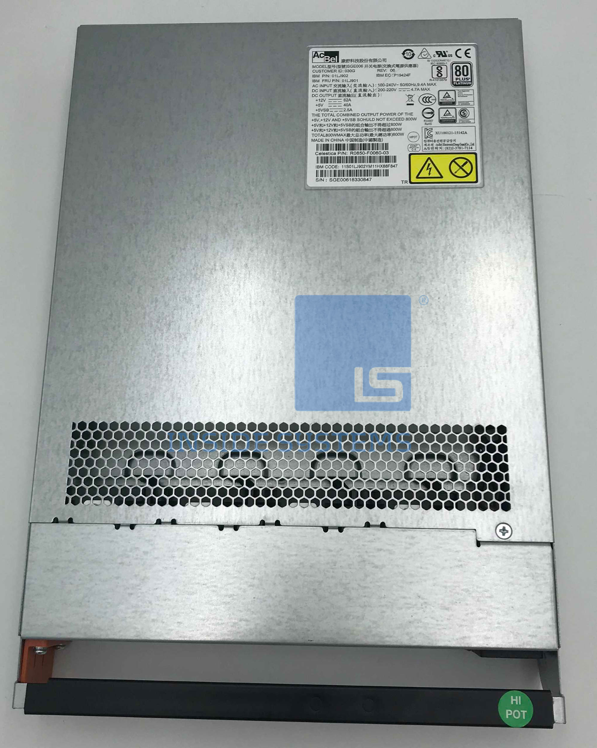 01LJ901 A