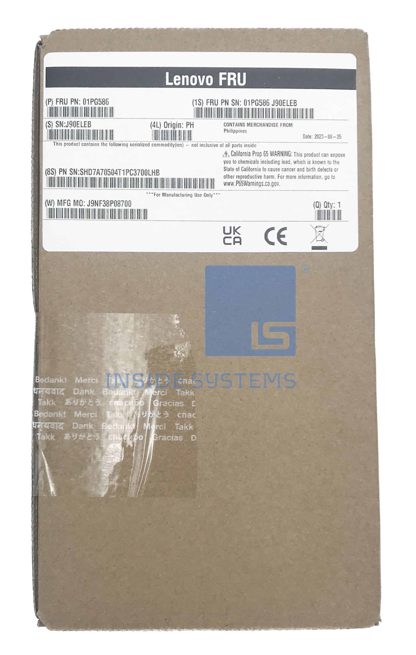 01PG586 01 A