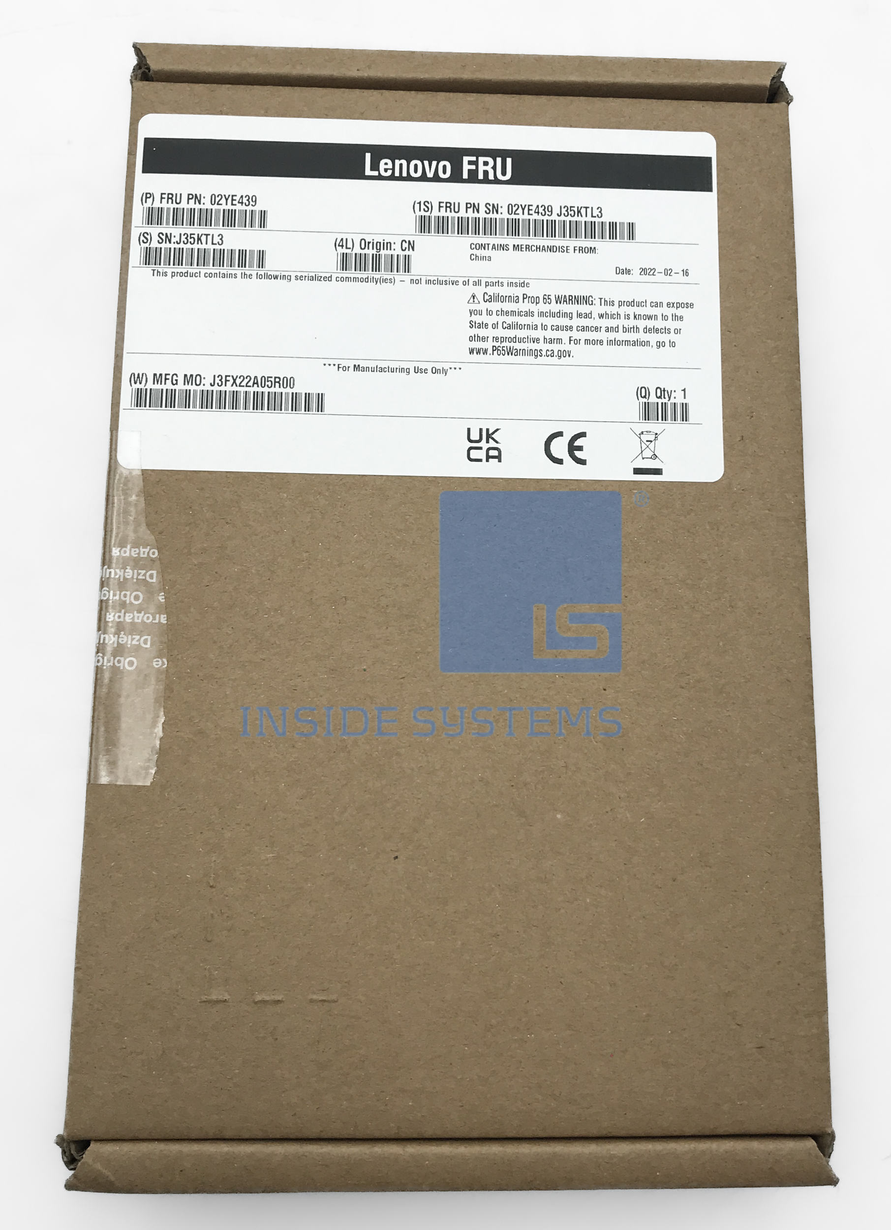 02YE439 01 A