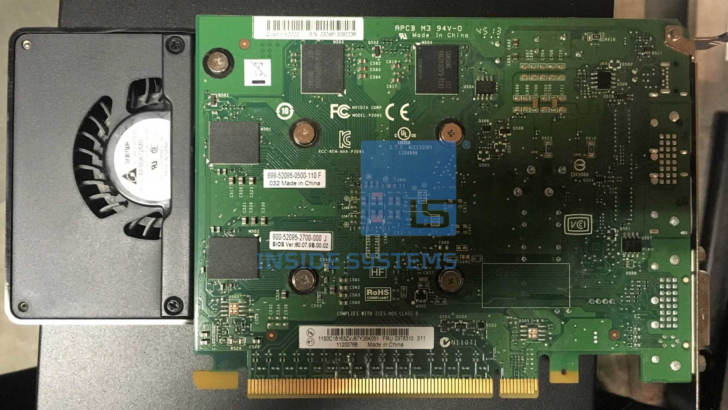 03T8310 - Nvidia Quadro K2000 2GB PCIe 2xDP,2xDVI 3 03T8310 - Nvidia Quadro K2000 2GB PCIe 2xDP,2xDVI - Image 2