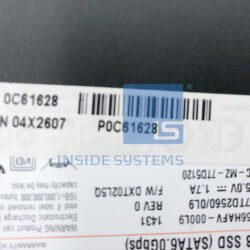 Alternative view of 04X2607 - 256GB 6Gbps 2.5" SATA SSD