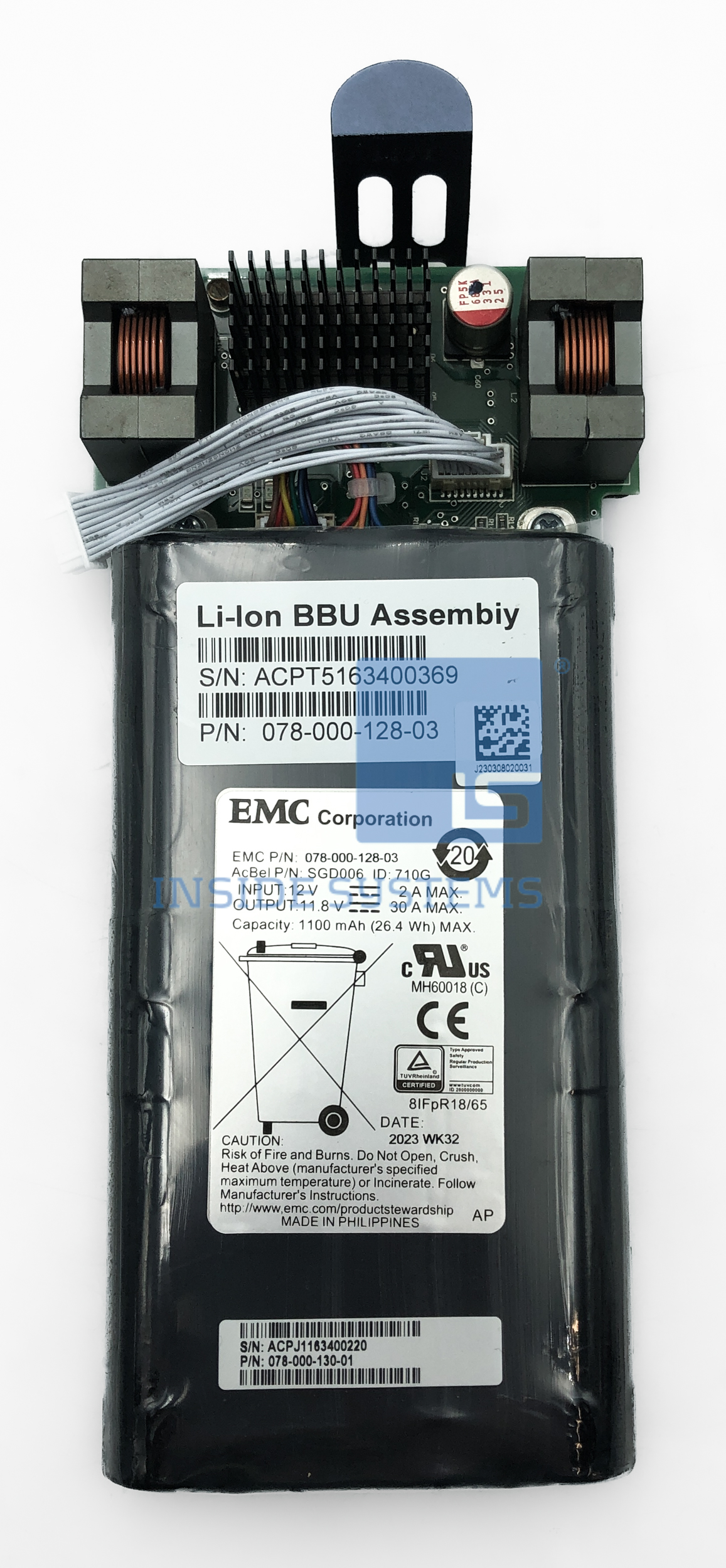 078-000-128-03 - EMC Unity Navigator BoB Li-Ion BBU 1 078-000-128-03 - EMC Unity Navigator BoB Li-Ion BBU