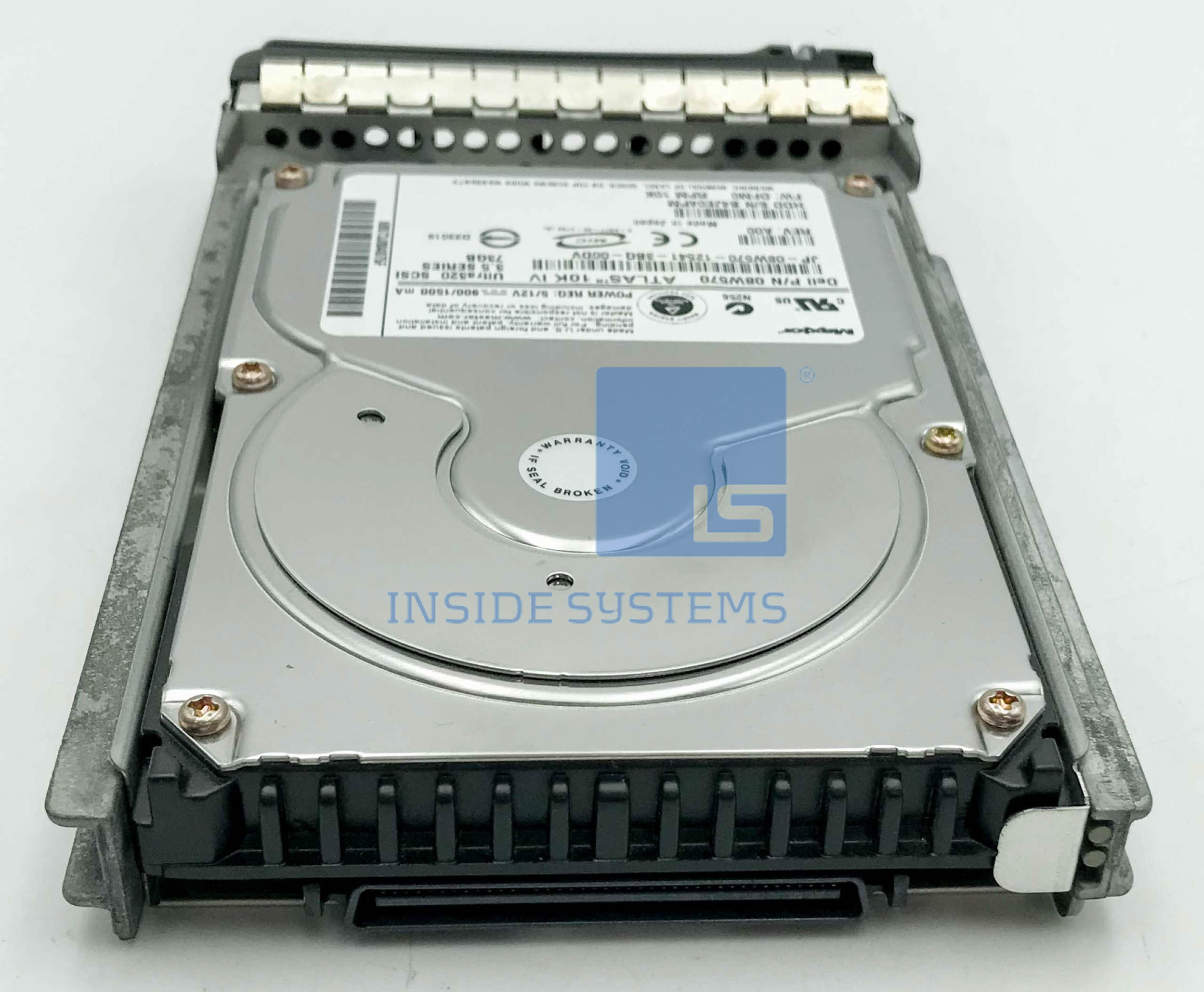 08W570 - DELL 73GB 10K 3.5" U320 80P SCSI HDD 2 08W570 - DELL 73GB 10K 3.5" U320 80P SCSI HDD - Image 2