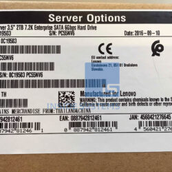 Alternative view of 0C19503-01 - HDD_BO 3.5" 2TB 7.2K SATA 6Gbps