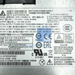Alternative view of 0F308V - DELL 1100W AC PSU For N3048P
