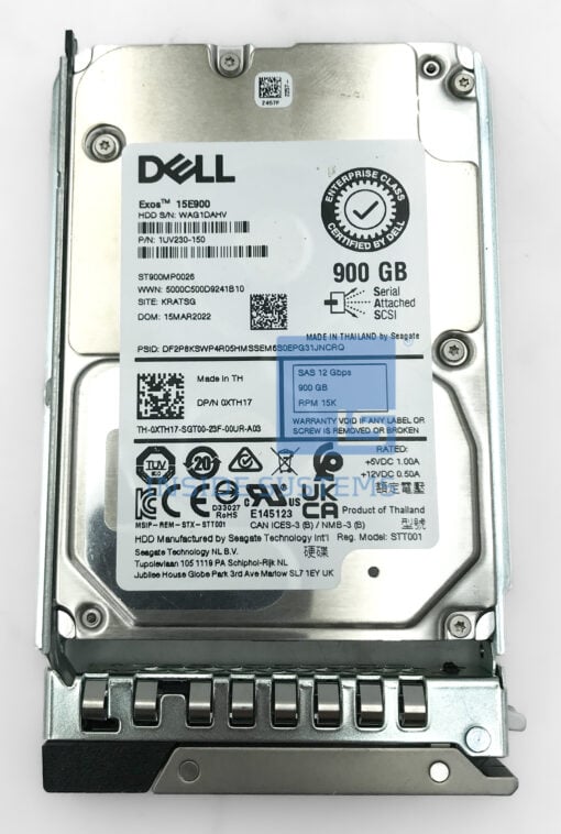 DELL 900GB 15K SAS HDD | 0XTH17 | Inside Systems