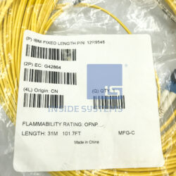 Alternative view of 12R9548 - 31M LC/LC 50U Fiber Optic Cable