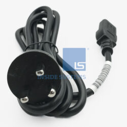 Alternative view of 130627-008 - HP 1.8M Power Cord Too Wall (EU/Ground)