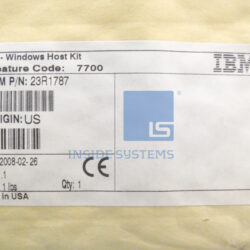 Alternative view of 1814-7700 - 23R1787 DS4700 Windows Host Kit