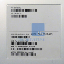 Alternative view of 2076-224 - Storwize V7000 Disk Expansion Enclosure