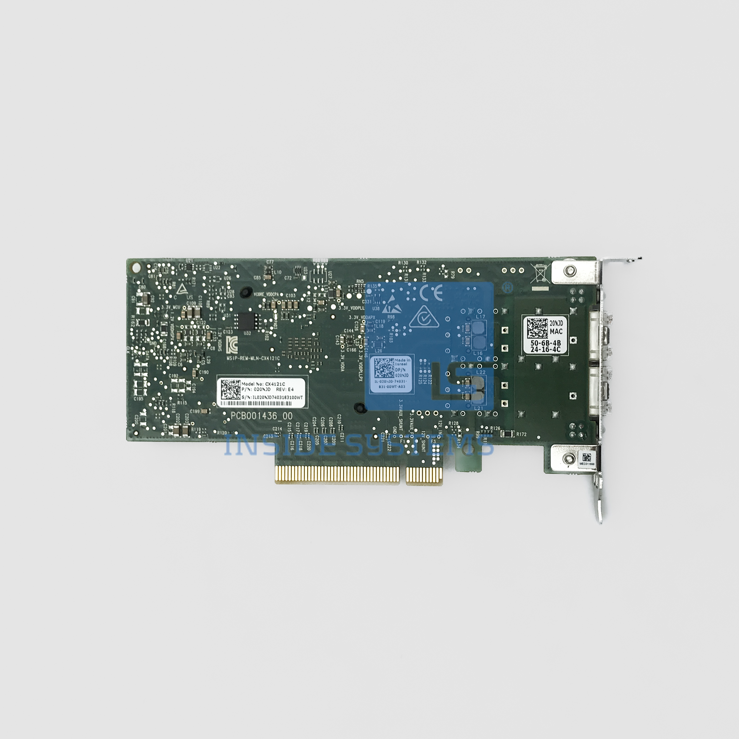20NJD - DELL CX4121C 2-Port 25GB SFP28 NIC LP 6 20NJD - DELL CX4121C 2-Port 25GB SFP28 NIC LP - Image 4