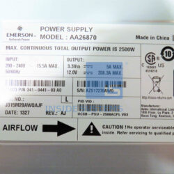 Alternative view of 341-0441-03 - 2500W HOT PLUG POWER SUPPLY