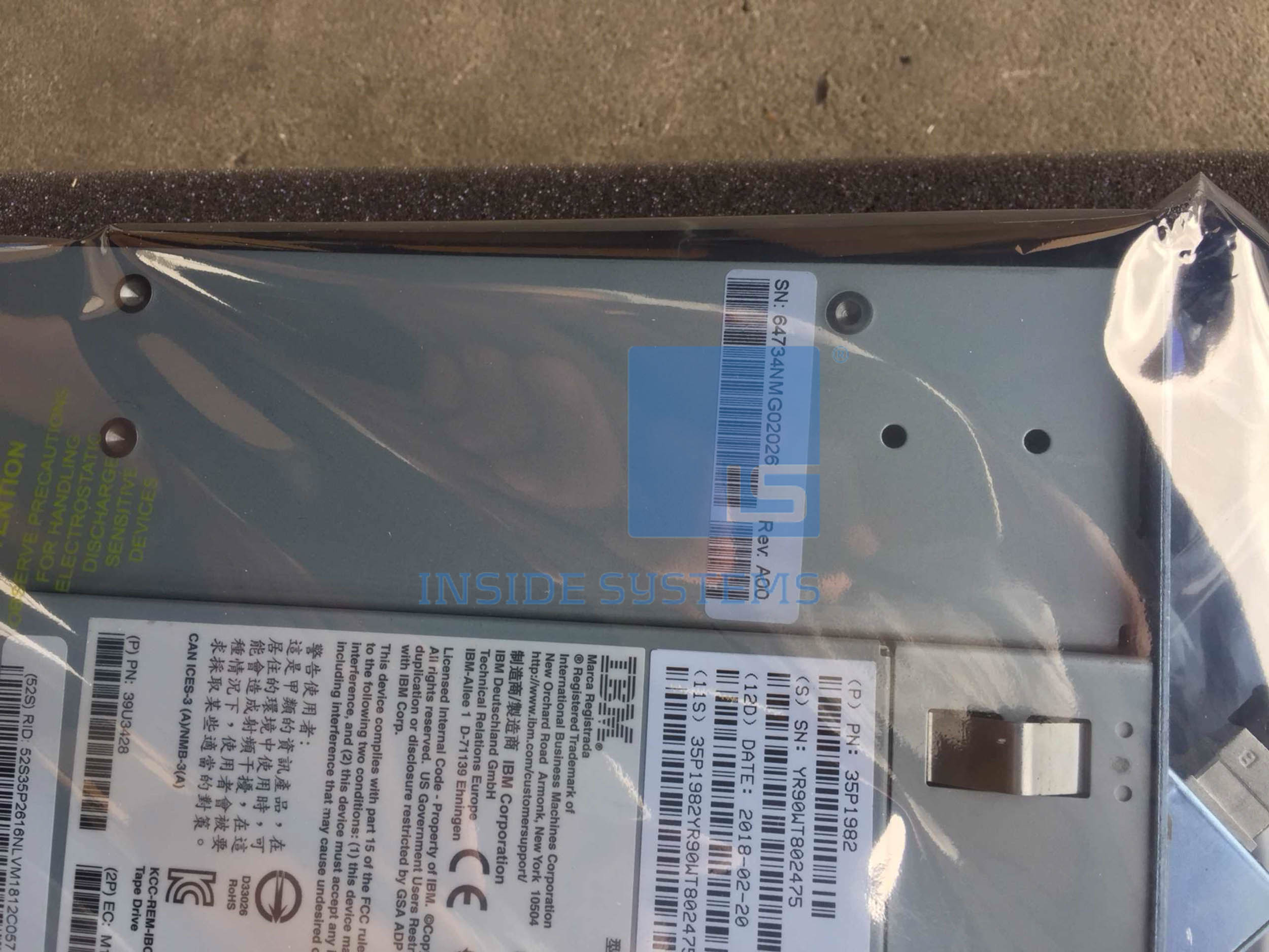 3573-8348-01 - ULTRIUM 6 HALF HIGH FIBRE DRIVE 4 3573-8348-01 - ULTRIUM 6 HALF HIGH FIBRE DRIVE - Image 3